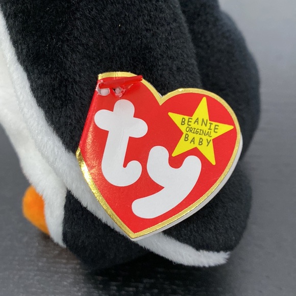 TY Beanie Baby “Waddle” the Penguin - 1995 - Picture 8 of 12